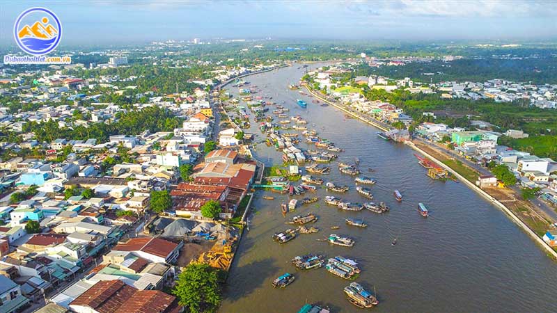 Mạng lưới sông ngòi Cần Thơ chằng chịt