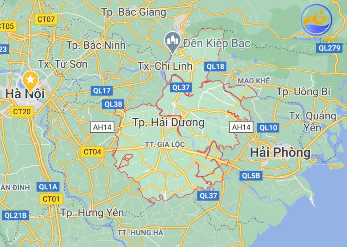 Vị trí địa lý ảnh hưởng đặc điểm khí hậu Hải Dương